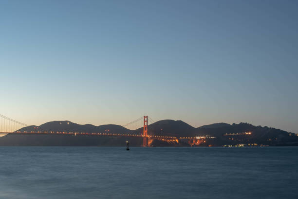 istock Sundown view of Golden Gate Bridge 1075336296