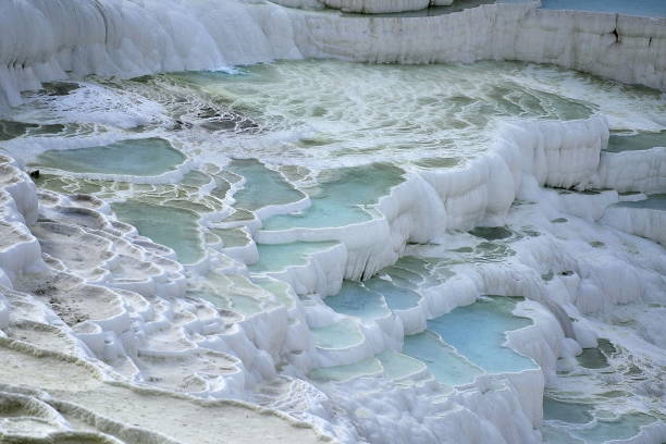 istock Turkey. Pamukkale in winter. 1075348514