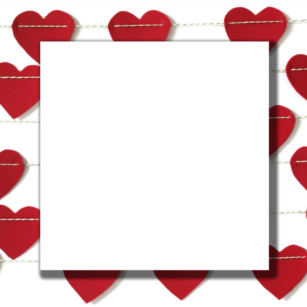 istock red paper heart hanging on the clothesline 1075348650