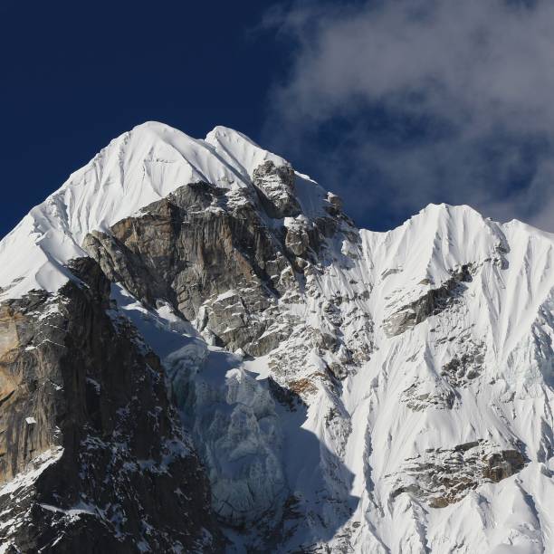 istock Mount Lobuche seen from Zonglha. 1075351136