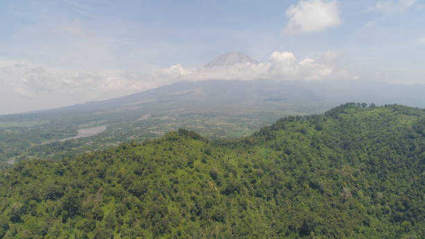 istock Mountain landscape Jawa island, Indonesia 1075356378