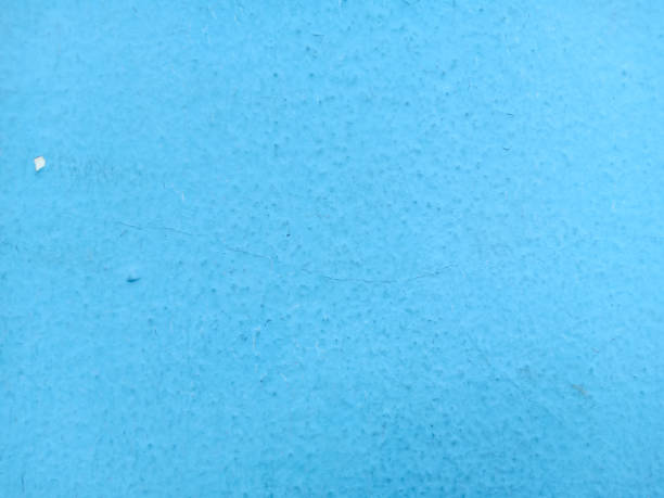 istock Old wall background with fissures of blue pastel 1075375340