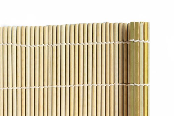 istock bamboo sushi mat texture japanese an chinese life style tradition 1075376122