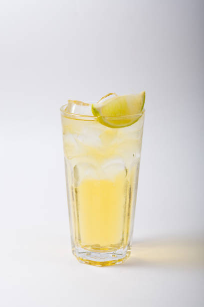 istock Alcohol cocktail drink on a white background 1075406768