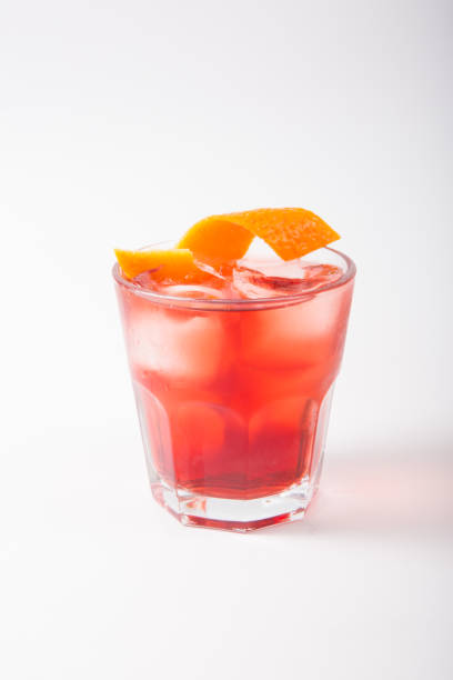 istock Alcohol cocktail drink on a white background 1075407072