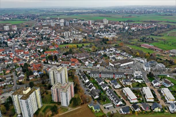 istock Steinbach in Hesse from the air 1075425682