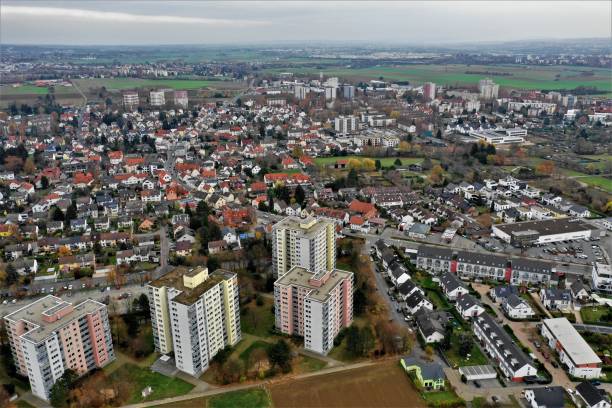 istock Steinbach in Hesse from the air 1075425684