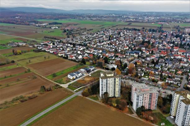 istock Steinbach in Hesse from the air 1075425842