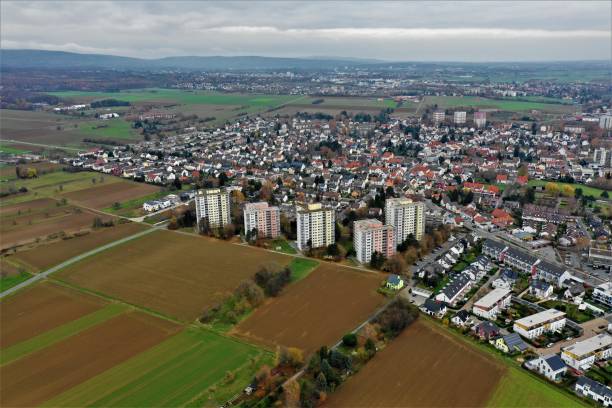 istock Steinbach in Hesse from the air 1075425892