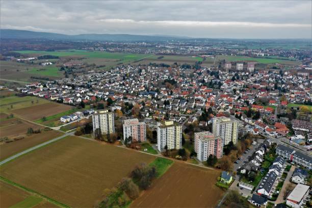 istock Steinbach in Hesse from the air 1075425942