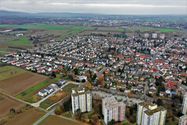 istock Steinbach in Hesse from the air 1075425948