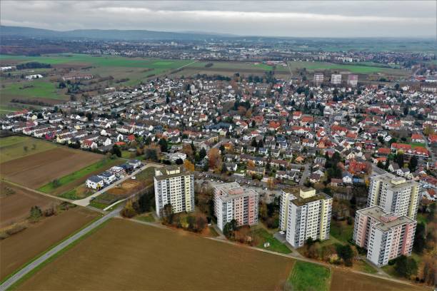 istock Steinbach in Hesse from the air 1075425950