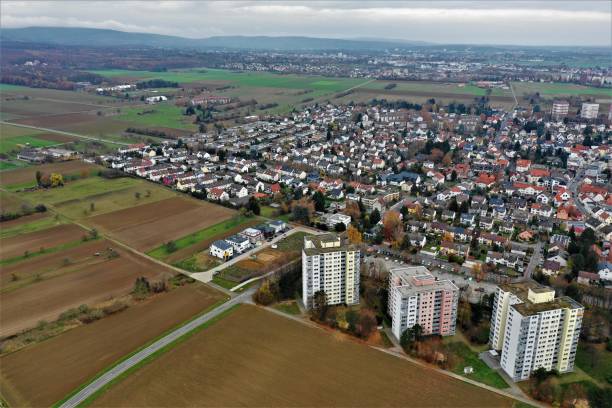 istock Steinbach in Hesse from the air 1075425962