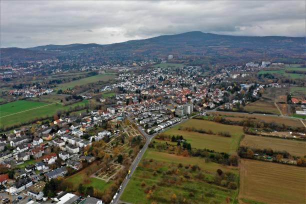 istock Kronberg in Hesse from the air 1075429302