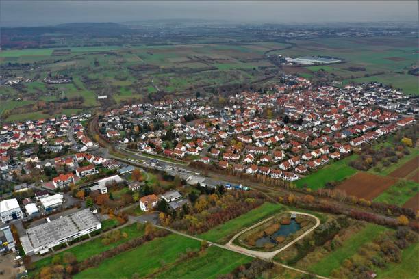 Rosbach in front of the heights