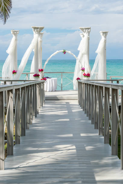 istock Wedding celebration in the Caribbean 1075469024