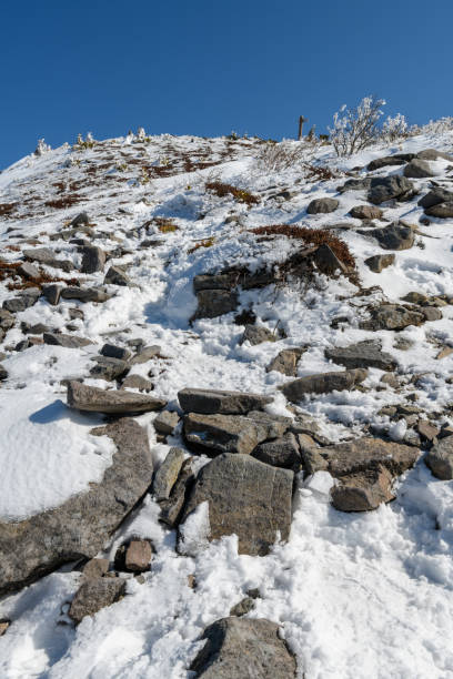 istock Mountain trail to Mt.Azumayasan 1075473194
