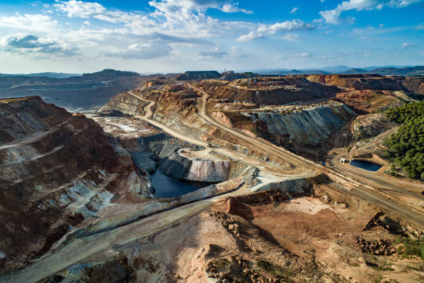 istock Open pit mines in Rio Tinto Huelva Spain 1075484690