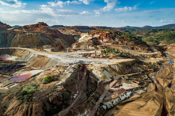 istock Open pit mines in Rio Tinto Huelva Spain 1075484706