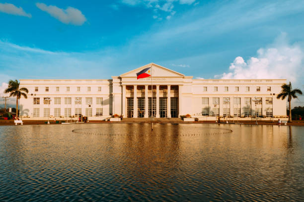 Government Center of Bacolod City stock photo