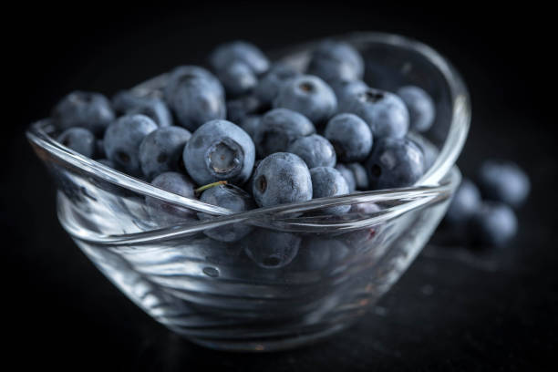 istock Blueberry antioxidant organic in a bowl. 1075493260