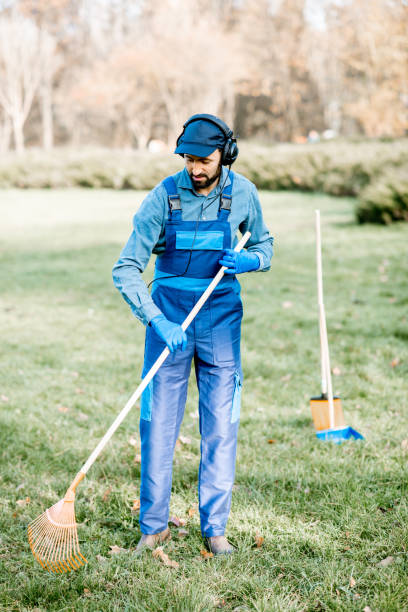 istock Gardener with headphones during the work outdoors 1075497362