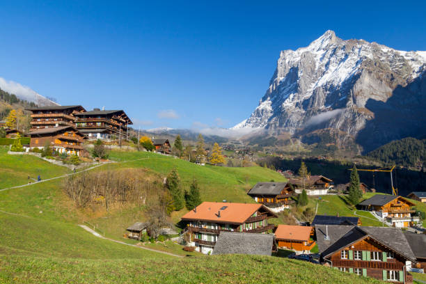istock Grindelwald village in Switzerland 1075504936