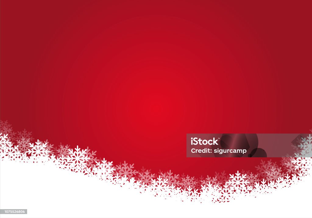 Fond de Noël rouge, illustration. - clipart vectoriel de Noël libre de droits