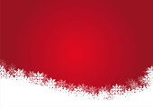 istock Red christmas background, illustration. 1075526806