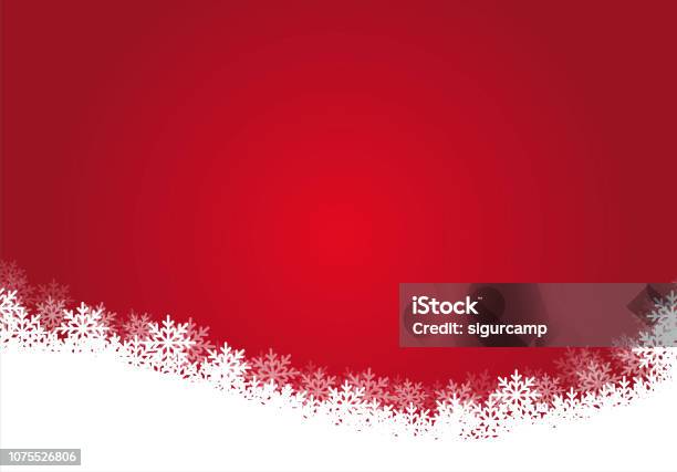 Red Christmas Background Illustration Stock Illustration - Download Image Now - Christmas, Backgrounds, Christmas Card