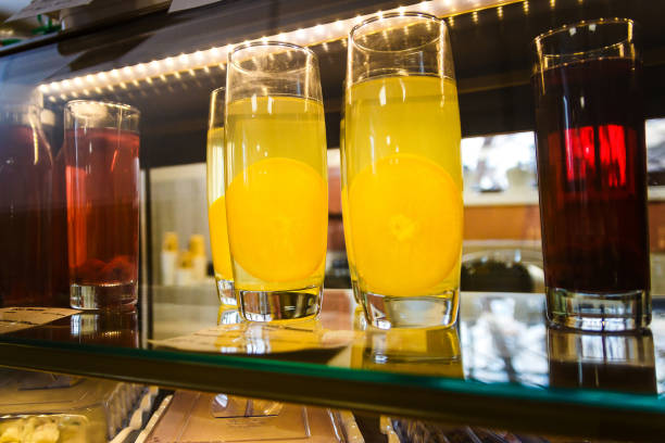 istock Orange juice in large cups 1075532716