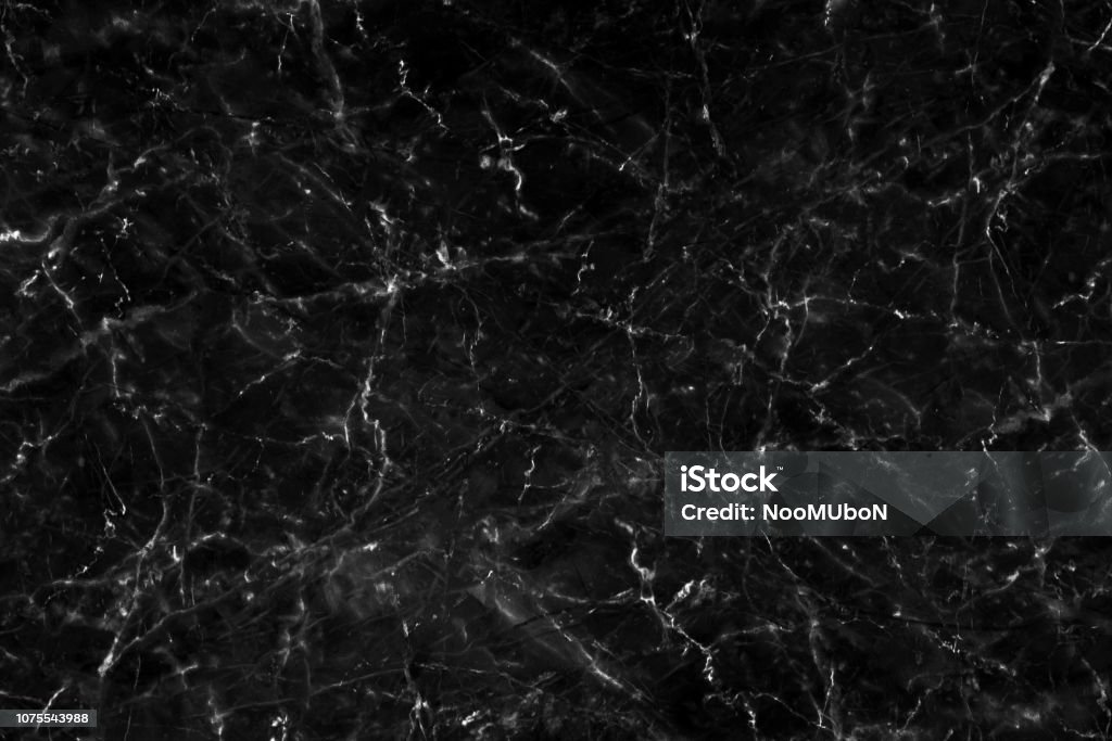 Black marble texture with natural pattern for background or design art work. Marble with high resolution Marble - Rock Stock Photo