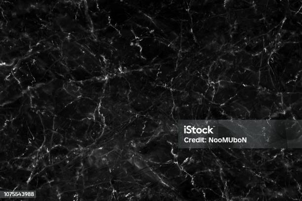 Black Marble Texture With Natural Pattern For Background Or Design Art Work Marble With High Resolution Stock Photo - Download Image Now