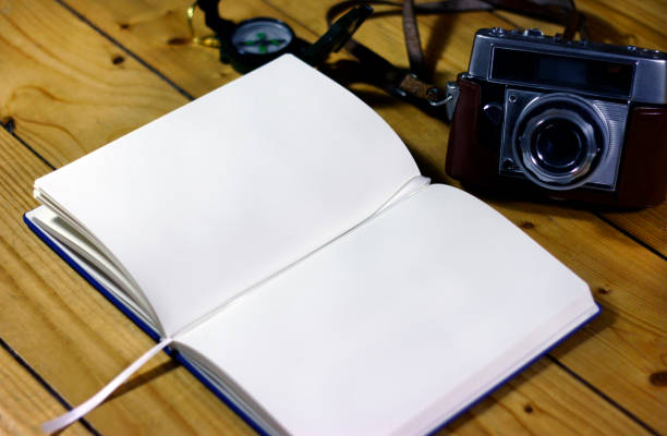 istock Blank travel diary waiting to be filled 1075551526