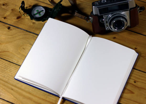 istock Blank travel diary waiting to be filled 1075551954