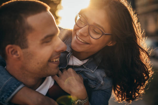 istock Happy couple outdoors 1075564132