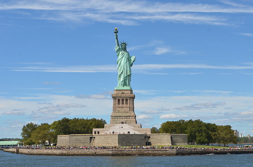 The Statue of Liberty, Ellis Island, New York City