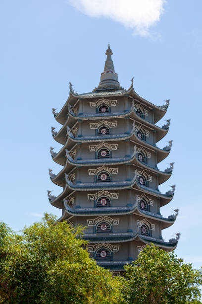 istock Relics Tower in Linh Ung Pagoda, Da Nang 1075574646