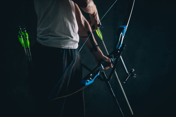 istock Archer with the bow and arrow 1075588136