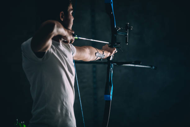 istock Archer with the bow and arrow 1075588888