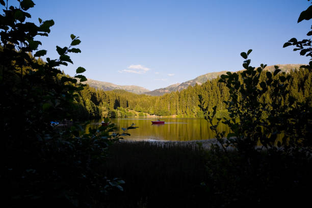 istock Beautiful Scenic view of Savsat Karagol 1075598736