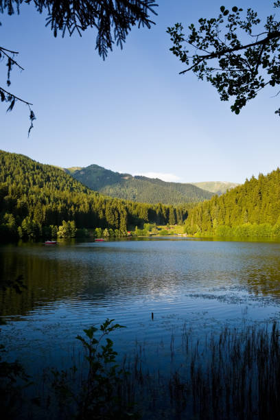 istock Beautiful Scenic view of Savsat Karagol 1075600082