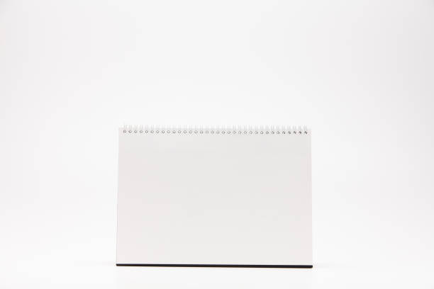 istock A white paper calendar stands on the table in photo 1075600932