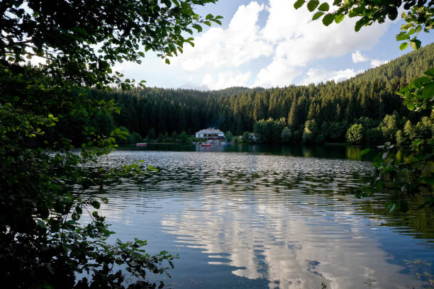 istock Beautiful Scenic view of Savsat Karagol 1075600966