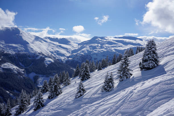 istock Stubnerkogel view at Bad Gastein ski resort 1075604218