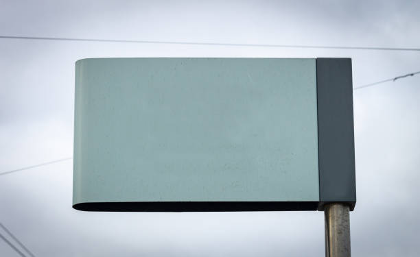 Advertisement Mockup Street Sign - Teal
