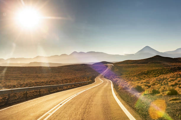 istock Highway in Atacama desert 1075619598