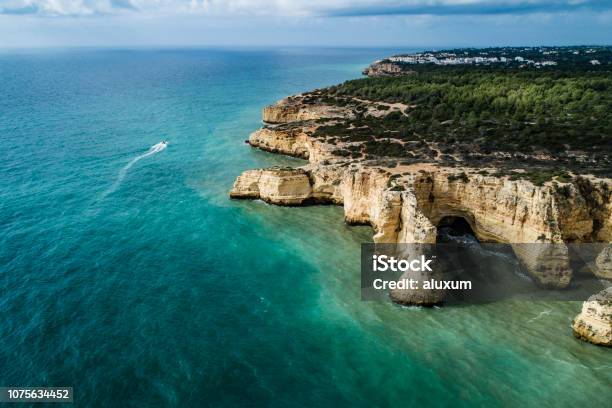 Praia Da Marinha Lagoa Algarve Portugal Is Considered One Of The Most Beautiful Beaches In The World Stock Photo - Download Image Now