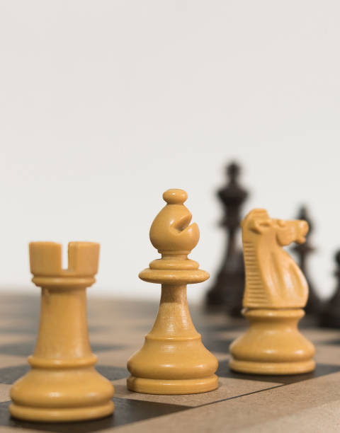 istock Chess photographed on a chessboard 1075663026