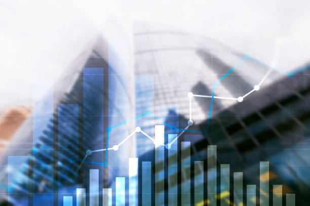 istock Financial growth graph. Sales increase, marketing strategy concept. 1075672676